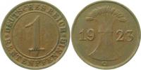 d 3.0 1 Pf 30623G~3.0 1 Pfennig  1923G ss J 306