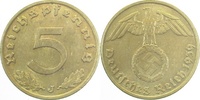  1.5 5 Pf   36339J~1.5 5 Pfennig  1939J vz/st J 363 9,00 EUR Differenzbesteuert nach §25a UstG zzgl. Versand