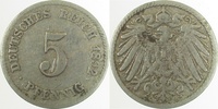  3.0 5 Pf   01292G~3.0 5 Pfennig  1892G ss J 012 14,50 EUR Differenzbesteuert nach §25a UstG zzgl. Versand