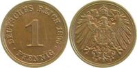 d 1.1 1 Pf 01096F~1.1 1 Pfennig  1896F prfr/stgl J 010