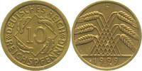     31729F~2.0 10 Pfennig  1929F vz J 317 10,00 EUR Differenzbesteuert nach §25a UstG zzgl. Versand