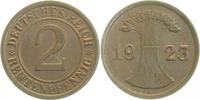  1.5 2 Pf   30723A~1.5 2 Pfennig  1923A vz/st J 307 5,00 EUR Differenzbesteuert nach §25a UstG zzgl. Versand