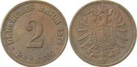 d 2.5 2 Pf 00274H~2.5 2 Pfennig  1874H ss/vz J 002