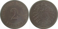 d 2.5 2 Pf 00275G~2.5 2 Pfennig  1875G ss/vz J 002