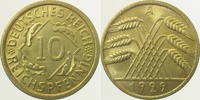 d  31729A~1.1b 10 Pfennig  1929A prfr l.St.Drehung J 317