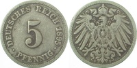  3.0 5 Pf   01295F~3.0 5 Pfennig  1895F ss J 012 7,00 EUR Differenzbesteuert nach §25a UstG zzgl. Versand