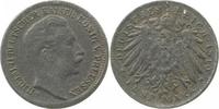 d  10400-~ 5 Mark  Wilhelm II Zink Spielgeld J 104