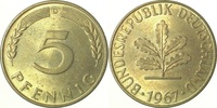 d 1.2 5 Pf 38267D~1.2 5 Pfennig  1967D bfr J 382