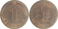 d 1.5 1 Pf 37649F~1.5 1 Pfennig  1949F vz/st J 376