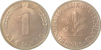  1.0 1 Pf   38066J~1.0 1 Pfennig  1966J stgl J 380 6,00 EUR Differenzbesteuert nach §25a UstG zzgl. Versand