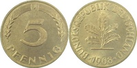  1.2 5 Pf   38268J~1.2 5 Pfennig  1968J bfr J 382 11,50 EUR Differenzbesteuert nach §25a UstG zzgl. Versand