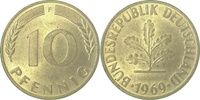     38369F~1.1 10 Pfennig  1969F bfr/stgl J 383 5,00 EUR Differenzbesteuert nach §25a UstG zzgl. Versand