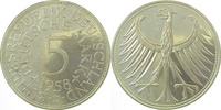  5 DM   38758D~1.2a   1958D f.stgl Erstabschlag (EA)! !!! J 387 100,00 EUR Differenzbesteuert nach §25a UstG zzgl. Versand