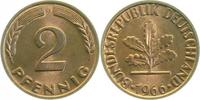  1.1 2 Pf   38166G~1.1 2 Pfennig  1966G bfr/stgl J 381 4,10 EUR Differenzbesteuert nach §25a UstG zzgl. Versand