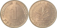  1.2 1 Pf   38067J~1.2 1 Pfennig  1967J bfr J 380 5,00 EUR Differenzbesteuert nach §25a UstG zzgl. Versand