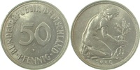     38450F~2.0 50 Pfennig  1950F vz J 384 5,00 EUR Differenzbesteuert nach §25a UstG zzgl. Versand