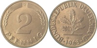  1.0 2 Pf   38163G~1.0 2 Pfennig  1963G stgl J 381 7,00 EUR Differenzbesteuert nach §25a UstG zzgl. Versand