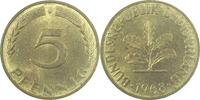  1.5 5 Pf   38268J~1.5 5 Pfennig  1968J f.bfr J 382 3,60 EUR Differenzbesteuert nach §25a UstG zzgl. Versand