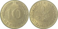     38368D~1.5 10 Pfennig  1968D f.bfr J 383 7,50 EUR Differenzbesteuert nach §25a UstG zzgl. Versand