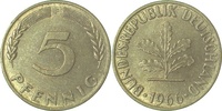  1.5 5 Pf   38266F~1.5 5 Pfennig  1966F f. bfr J 382 8,00 EUR Differenzbesteuert nach §25a UstG zzgl. Versand