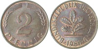  1.2 2 Pf   38160G~1.2 2 Pfennig  1960G bfr J 381 12,00 EUR Differenzbesteuert nach §25a UstG zzgl. Versand