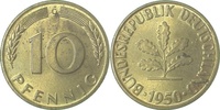 d  38350G~1.1 10 Pfennig  1950G bfr/st J 383