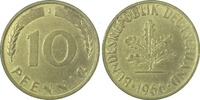     38366J~1.5 10 Pfennig  1966J vz/st J 383 7,50 EUR Differenzbesteuert nach §25a UstG zzgl. Versand