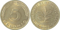 d 2.0 5 Pf 38267G~2.0 5 Pfennig  1967G vz J 382