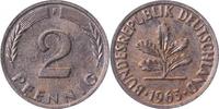  2 Pf   38163F~2.2v-26v1 2 Pfennig  1963F Mz groß, hoch J 381 38,00 EUR Differenzbesteuert nach §25a UstG zzgl. Versand