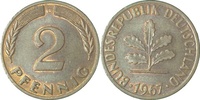 1.2 2 Pf   38167G~1.2 2 Pfennig  1967G bfr J 381 9,00 EUR Differenzbesteuert nach §25a UstG zzgl. Versand