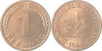  1 Pf   38066F~1.1a 1 Pfennig  1966F bfr/stgl Erstabschlag (EA)! ! J 380 12,00 EUR Differenzbesteuert nach §25a UstG zzgl. Versand