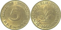  5 Pf   38250G~1.4b 5 Pfennig  1950 Mzz:G/querstr/f.bfr Ngb. 7.4 EPA 7V4 5,00 EUR Differenzbesteuert nach §25a UstG zzgl. Versand