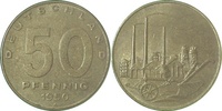     150450A~1.5 50 Pfennig  DDR 1950A vz/prfr. J1504 18,00 EUR Differenzbesteuert nach §25a UstG zzgl. Versand