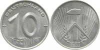     150753A~1.5 10 Pfennig  DDR 1953A vz/stgl. J1507 28,00 EUR Differenzbesteuert nach §25a UstG zzgl. Versand