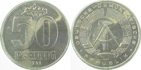 d  151283A~1.0a 50 Pfennig  DDR 1983A spgl. J1512