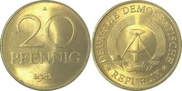     1511b82A~1.0 20Pfennig  DDR 1982A stgl./matt J1511b 14,50 EUR Differenzbesteuert nach §25a UstG zzgl. Versand