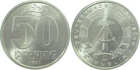     151285A~0.9 50 Pfennig  DDR 1985A stgl/matt/fein J1512 22,00 EUR Differenzbesteuert nach §25a UstG zzgl. Versand