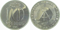     151084A~1.0a 10 Pfennig  DDR 1984A spgl. J1510 48,50 EUR Differenzbesteuert nach §25a UstG zzgl. Versand