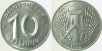     150753E~1.5c 10 Pfennig  DDR 1953E f.prfr/kl.Rf. J1507 35,00 EUR Differenzbesteuert nach §25a UstG zzgl. Versand