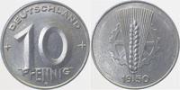     150350E~1.5 10 Pfennig  DDR 1950E vz/stgl. J1503 185,00 EUR Differenzbesteuert nach §25a UstG zzgl. Versand