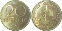     1511a69-~1.0 20Pfennig  DDR 1969- stgl./matt J1511a 7,00 EUR Differenzbesteuert nach §25a UstG zzgl. Versand