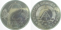     151688A~1.0a 2 Mark  DDR 1988A spgl. J1516 19,50 EUR Differenzbesteuert nach §25a UstG zzgl. Versand