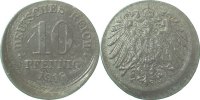     P29918-2.2 10 Pfennig  1918 D10 vz- J 299 19,00 EUR Differenzbesteuert nach §25a UstG zzgl. Versand