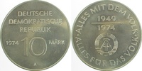     155174~H. 10 Mark  25J. DDR 74 handgehoben J1551 38,50 EUR Differenzbesteuert nach §25a UstG zzgl. Versand