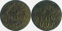  5 Heller   JN72316T~2.5b   1916T dick ss/vz JN 723 35,00 EUR Differenzbesteuert nach §25a UstG zzgl. Versand