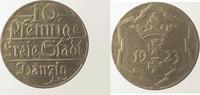     JD0523-~2.0 10 Pfennig  Danzig 1923 vz JD05 20,00 EUR Differenzbesteuert nach §25a UstG zzgl. Versand