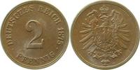 d 1.1 2 Pf 00275G~1.1 2 Pfennig  1875G prfr/st J 002