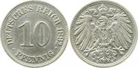 d  01392E~1.2 10 Pfennig  1892E prfr!!! J 013