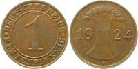  1 Pf   30624F~3.0-P 1 Pfennig  1924F ss Text sehr deutlich doppelt !!! ... 85,00 EUR Differenzbesteuert nach §25a UstG zzgl. Versand