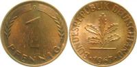  1.0 1 Pf   38067D~1.0 1 Pfennig  1967D stgl J 380 13,00 EUR Differenzbesteuert nach §25a UstG zzgl. Versand